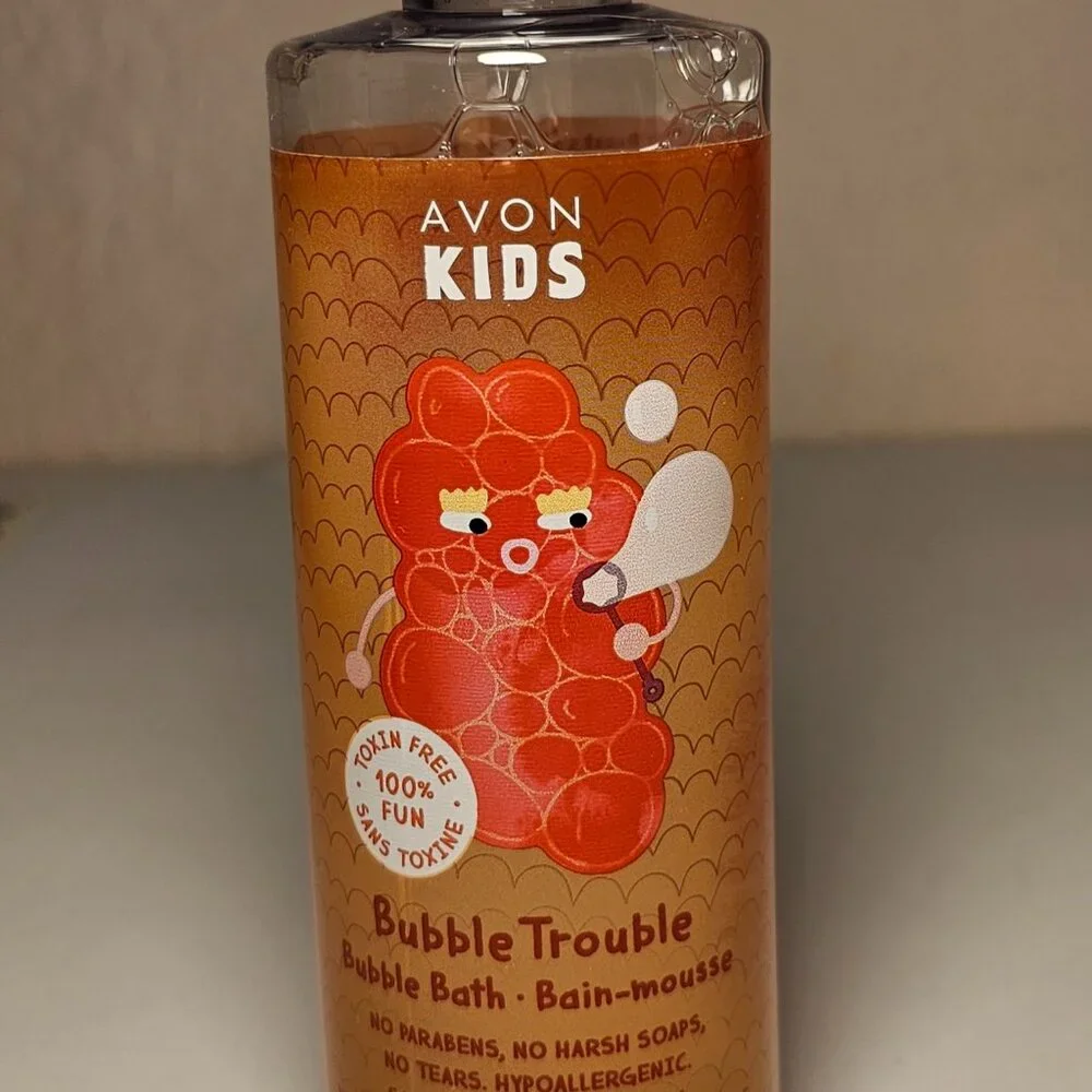 Avon Kids Bubble Trouble Bubble Bath Apple Burst 8 oz Brand New